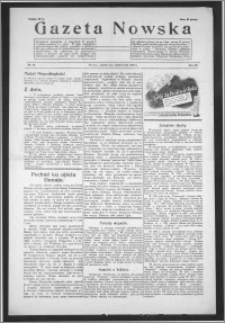 Gazeta Nowska 1938, R. 15, nr 40