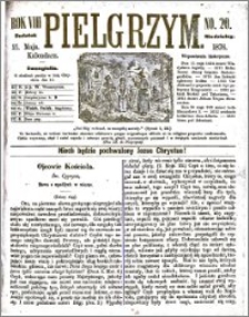 Pielgrzym, pismo religijne dla ludu. Dodatek niedzielny 1876 nr 20