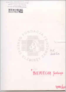 Bieniecka Jadwiga