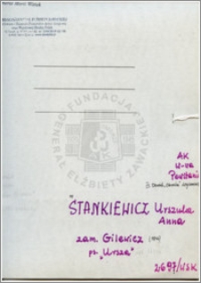 Stankiewicz Urszula Anna