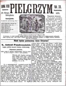 Pielgrzym, pismo religijne dla ludu. Dodatek niedzielny 1876 nr 33