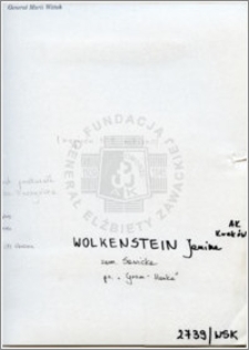 Wolkenstein Janina