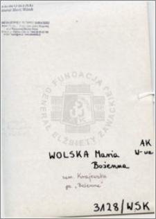 Wolska Maria Bożena