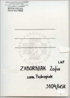 Zaborniak Zofia