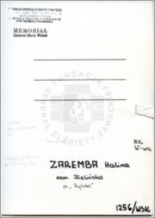 Zaremba Halina