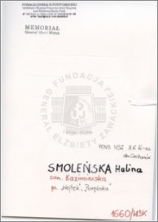 Smoleńska Halina