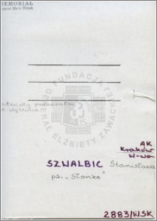 Szwalbic Stanisława