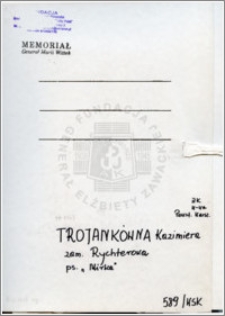 Trojankówna Kazimiera