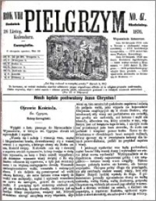 Pielgrzym, pismo religijne dla ludu. Dodatek niedzielny 1876 nr 47