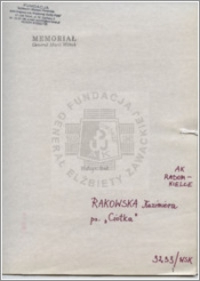 Rakowska Kazimiera