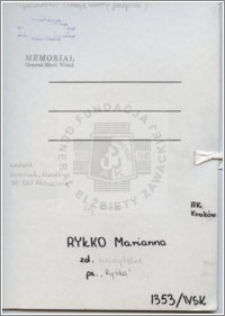 Ryłko Marianna