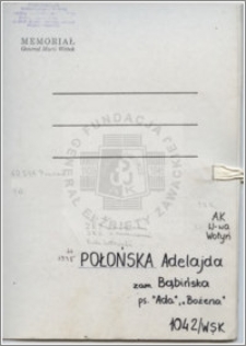 Połońska Adelajda