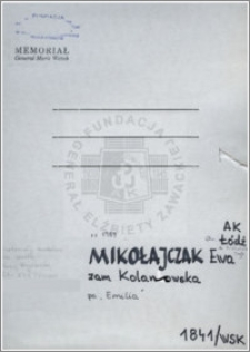 Mikołajczak Ewa