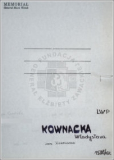 Kownacka Władysława