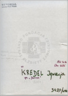 Kredel Ignacja