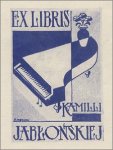 Ex libris Kamilli Jabłońskiej