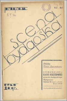 [Program:] Scena bydgoska. Sezon 1935/36, 1936-02-08