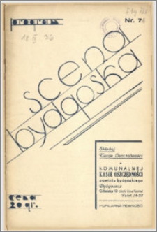 [Program:] Scena bydgoska. Sezon 1935/36, 1936-04-18