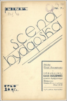 [Program:] Scena bydgoska. Sezon 1935/36, 1936-05-23