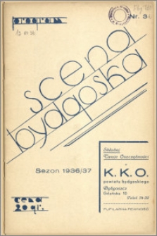 [Program:] Scena bydgoska. Sezon 1936/37, 1936-12-12