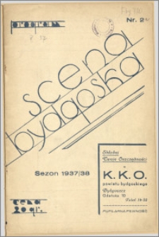 [Program:] Scena bydgoska. Sezon 1937/38, 1937-10