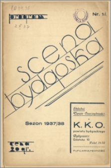 [Program:] Scena bydgoska. Sezon 1937/38, 1937-10-02