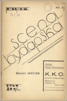 [Program:] Scena bydgoska. Sezon 1937/38, 1938-02-26