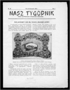 Nasz Tygodnik 1924, R. I, nr 25