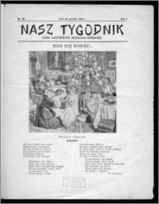 Nasz Tygodnik 1924, R. I, nr 29