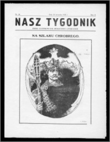 Nasz Tygodnik 1925, R. II, nr 38