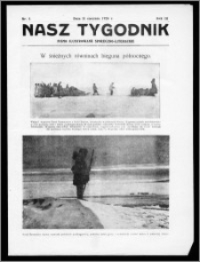 Nasz Tygodnik 1926, R. III, nr 5