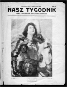 Nasz Tygodnik 1926, R. III, nr 6