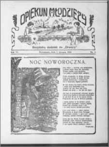 Opiekun Młodzieży 1929, R. 6, nr 1