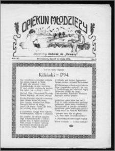 Opiekun Młodzieży 1934, R. 11, nr 8