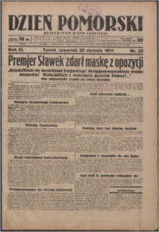 Dzień Pomorski 1931.01.29, R. 3 nr 22