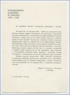 Towarzystwo Naukowe w Toruniu 1875-1975