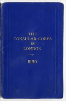 The Consular Corps in London 1939