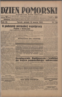 Dzień Pomorski 1931.03.13, R. 3 nr 58