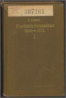 Powstanie listopadowe 1830-1832. Cz. 1
