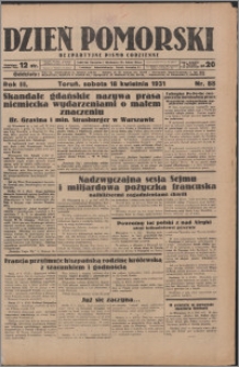 Dzień Pomorski 1931.04.18, R. 3 nr 88