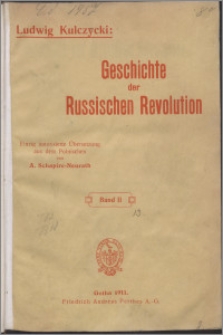 Geschichte der russischen Revolution Bd. 2, Von Versuch, die Agitation ins Volk zu tragen, bis zum Verfall der Organisation "Volksfreiheit" (1870 - bis 1886)