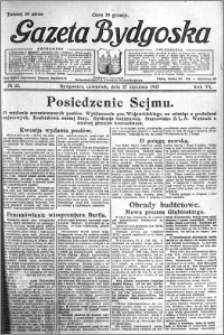 Gazeta Bydgoska 1927.01.27 R.6 nr 21