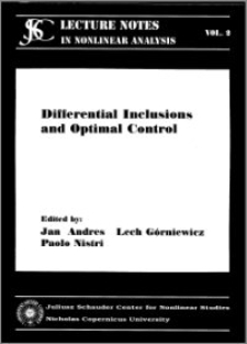 Differential inclusions and optimal control
