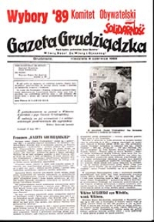 Gazeta Grudziądzka : Wybory `89 Komitet Obywtelski Solidarność