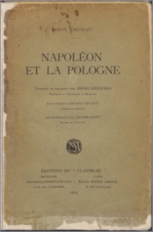 Napoléon et la Pologne