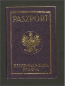 Paszport Rzeczypospolitej Polskiej na nazwisko Wanda Poznańska