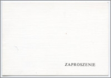 [Zaproszenie. Incipit] Instytut Historii Polskiej Akademii Nauk, Towarzystwo Naukowe w Toruniu uprzejmie zapraszają na uroczyste spotkanie z okazji 70-lecia urodzin prof. dr Mariana Biskupa ...16 XII 1992 r.