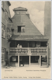 Danzig. Kanzelhaus Spendhaus Neugasse