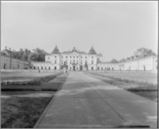 Białystok. Pałac Branickich, widok od strony dziedzińca