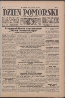 Dzień Pomorski 1934.03.27, R. 6 nr 70